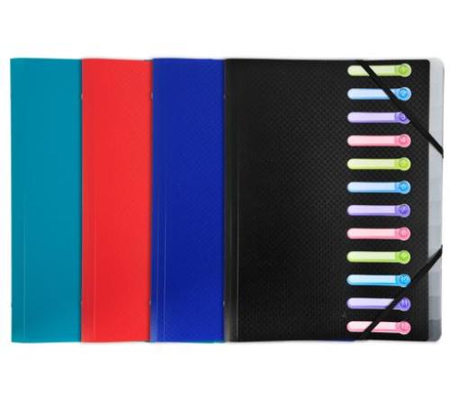 voorordner pp elastieken 12 tabs ass exacompta