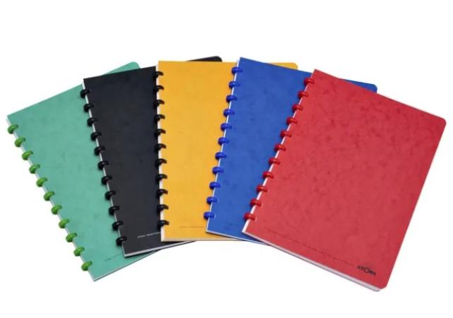 atoma schrift 210 x 297 mm geruit karton 72 blad