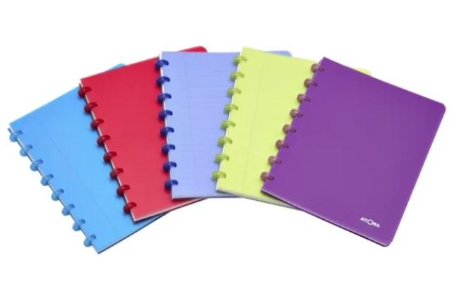 atoma schrift 165 x 210 mm pp geruit trendy 72 bl