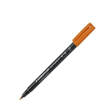 alcoholstift lumocolor 318 fijn 0.6 mm oranje