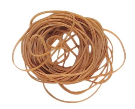 1 kg elastiek mondia 8 x 80 mm d 50 mm