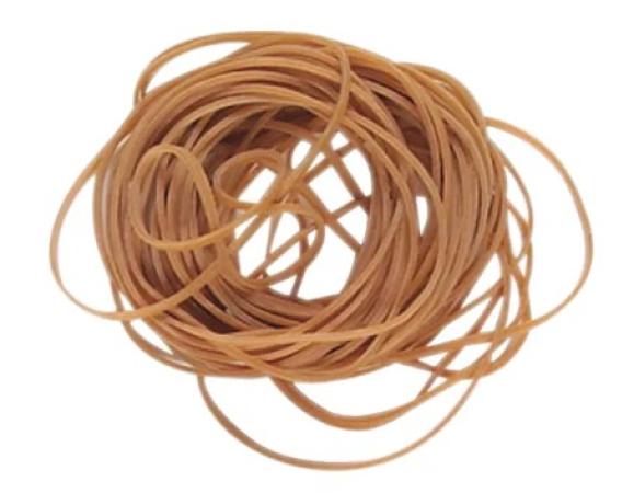 1 kg elastiek mondia 5 x 100 mm d 64 mm 904 st