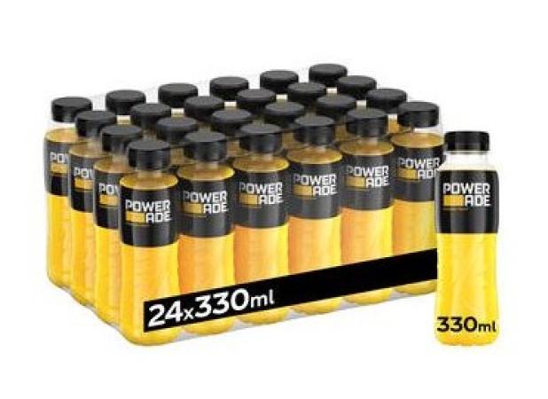 24 x Powerade pet 33 cl Passion Fruit
