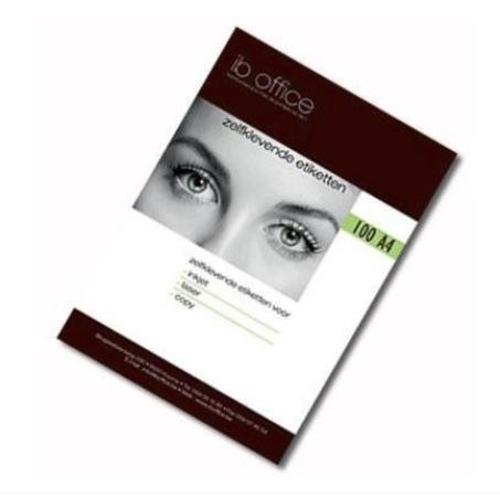 200 vel etiket ib 70 x 37.1 mm fluo groen 24/v