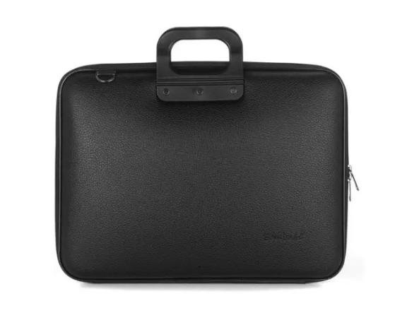 allblack 17" vinil briefcase maxibomba  bombata
