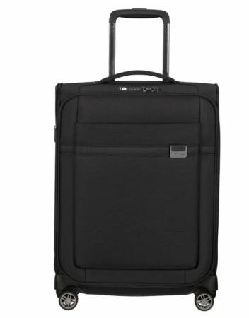 black Airea spinner 55 strict valies samsonite