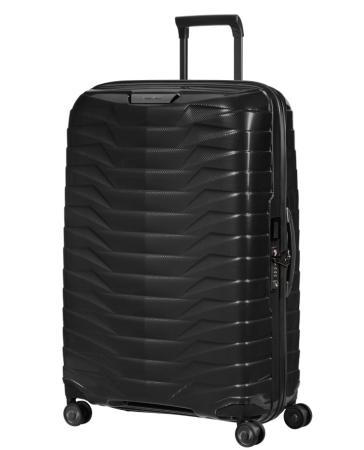 black Proxis spinner 69/25 valies samsonite