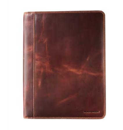 brown the original schrijfmap+rits SM maverick