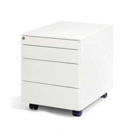 ladenblok 3 laden+pennelade 547 x 422 x 535 mm wit