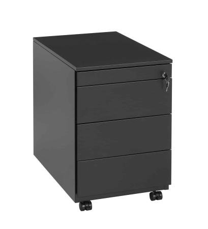ladenblok 3 laden+pennelade 547x422x535 mm zwart