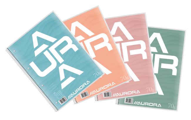 spiraal collegeblok 220 x 295 mm gelijnd microperf