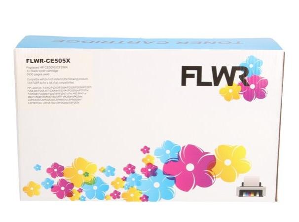 FLWR toner Hp CF280X / CE505X zwart 80X/05X