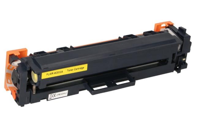 FLWR toner HP W2032A geel 2100 pag 415A