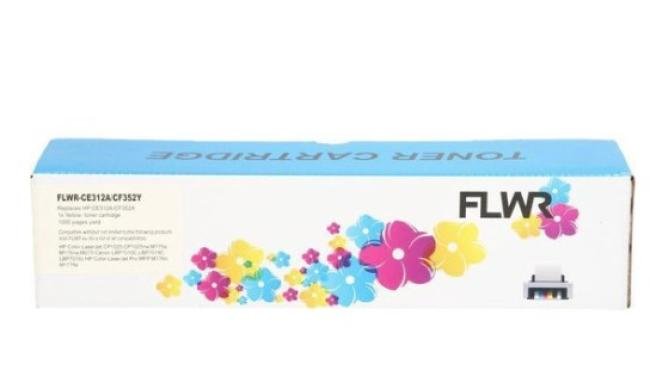 FLWR toner HP CE312A/CF352Y geel 126A/130A