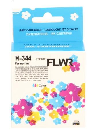 FLWR  hp cartridge hpc9363e kleur nr 344