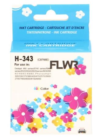 FLWR cartridge Hp 343 kleur 650 pag