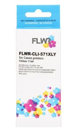 FLWR Canon CLI-571XL geel 700 pag