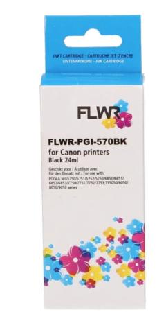 FLWR Canon PGI-570XL BK zwart 550 pag