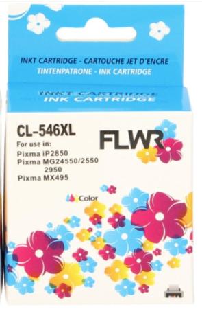 FLWR cartridge HP 546XL kleur 370 pag