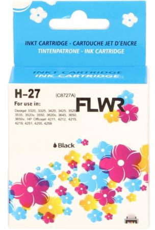 Cartridge FLWR Hp 27 zwart 440 pagina's