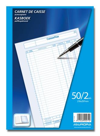 kasboek 210 x 297 mm A4 dupli