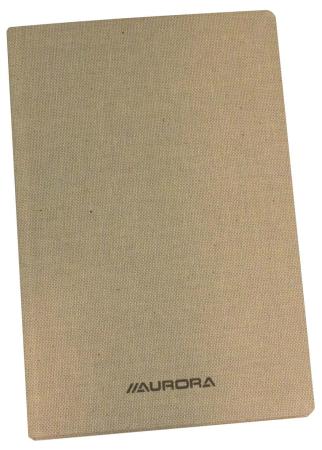 schrift grijs linnen 165 x 210mm gelijnd 80gr 96bl