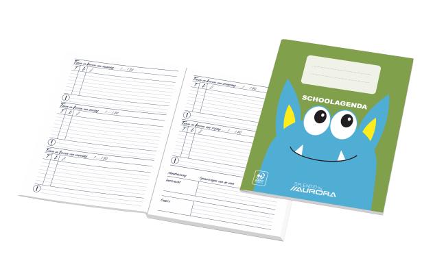schoolagenda aurora eeuwig lager onderwijs A5