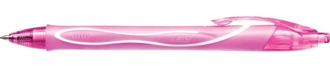 bic roller gelocity quick dry 0.7 mm roze