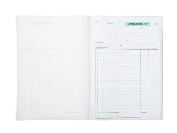 leverbonboek 297 x 210 mm dupli frans