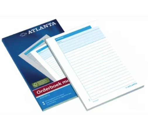 Orderboek Atlanta 50x3 vel NL 185 x 110 mm (tev)