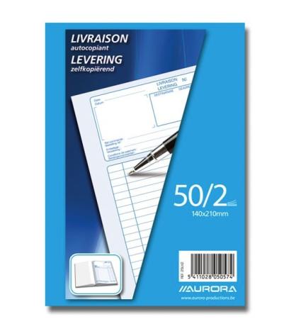 leverbonboek 140 x 210 mm A5 dupli