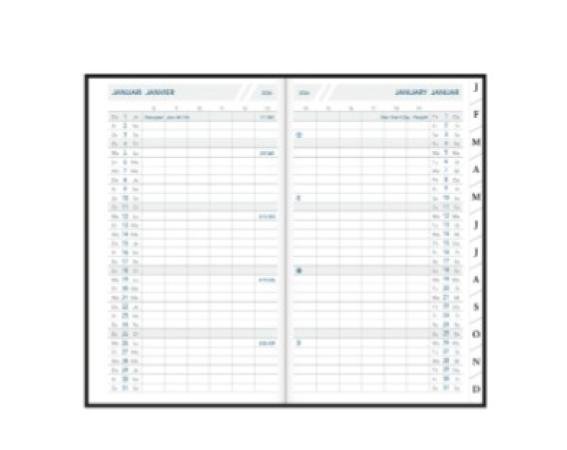 agenda oraplan 18 seta105 x 165 mm 1m/2p