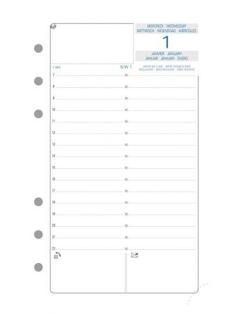 agendavulling exatime 17 wit 1bl/dg