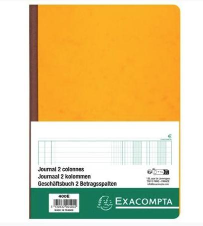 register exa A4 journaal 2 kolommen genummerd 80bl
