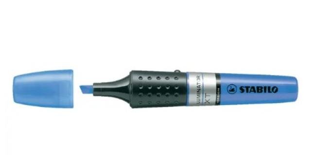 fluostift stabilo boss luminator blauw