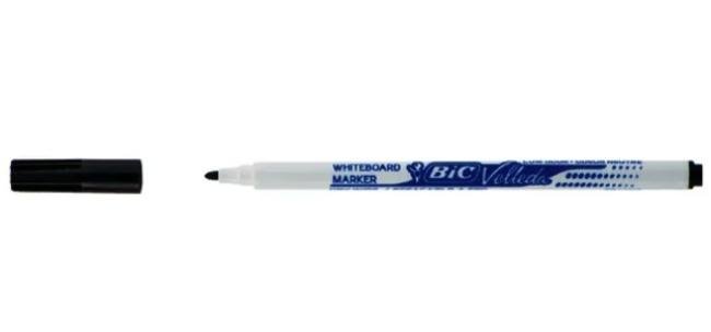 witbordstift bic velleda 1721 fijn zwart