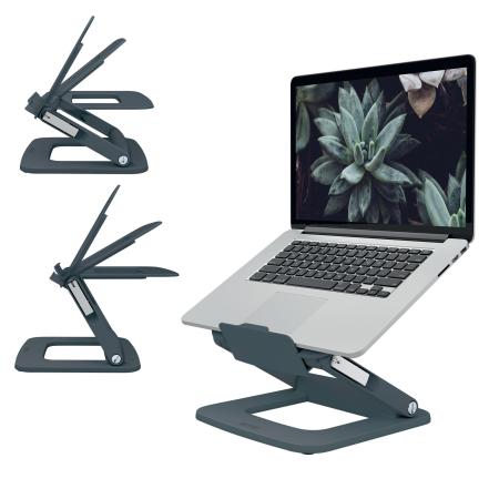 laptopstandaard Leitz Ergo multihoek donkergrijs