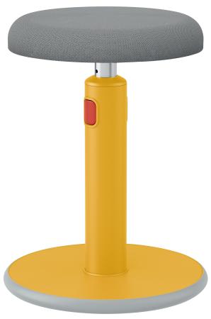 Leitz Ergo Cosy Active zit/sta kruk warm geel