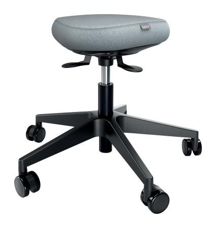 mobiele kruk Leitz Ergo zw comfort wiebelzitting
