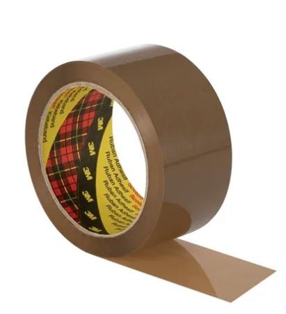 verpakkingsplakband scotch pp bruin 50mmx66m 48mic