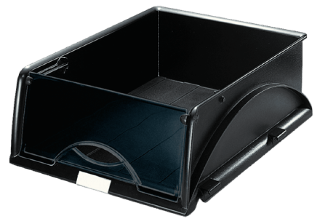 brievenbak sorty A4 235 x 110 x 326mm zwart + klep