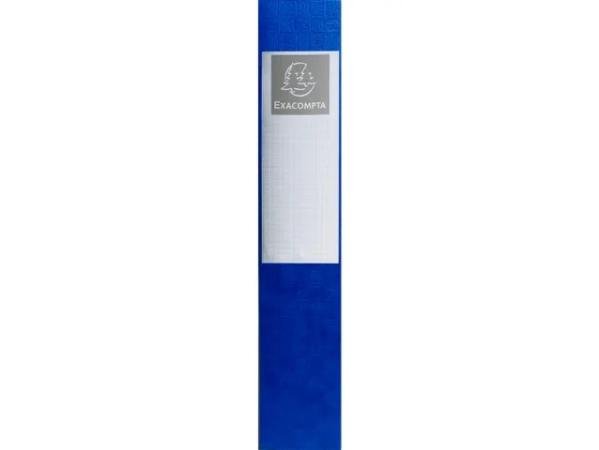documentbox elastiek exacompta 60 mm kart blauw