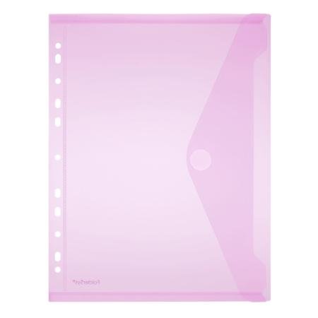 foldersys map+velcro+perfo A4 238 x 310 m rood