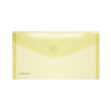 foldersys doc map+velcro 225 x 125 mm geel