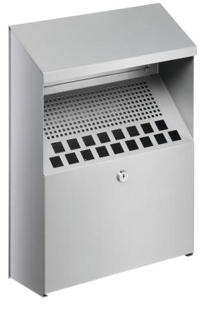 wandasbak metaal met epoxy coating zilver 4 liter