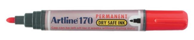 alcoholstift artline 170 drysafe rood