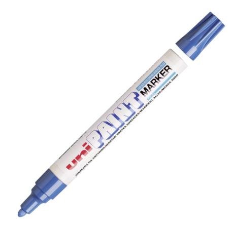 paint marker uniball 2,5 mm px20 blauw