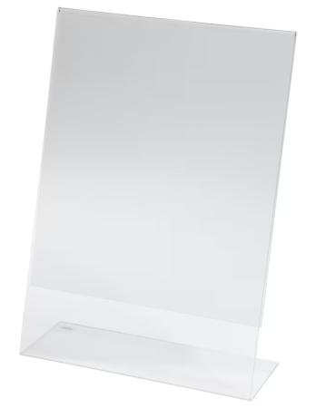 folderhouder A4 210x297 staand met L-voet