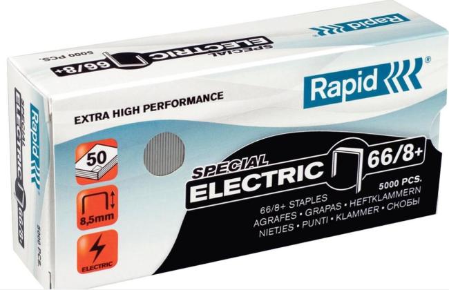 5000 nietjes rapid 66/8+ vr electrisch nietmachine