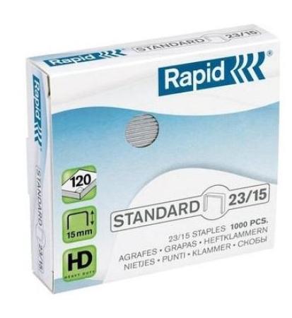 1000 nietjes rapid 23/15 vr Rapid HD 110/210